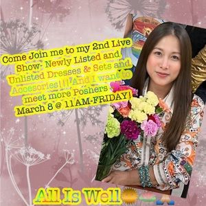 2nd Live Show!!! March 8 @11:00AM- FRIDAY